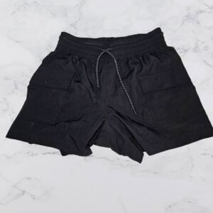 XS Old Navy Black Drawstring Shorts